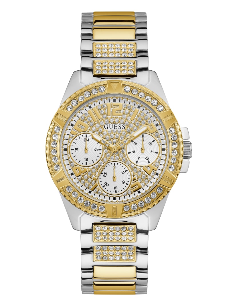 Guess Sport Two-Tone Women's Watches Gold | 9761-ROEYB