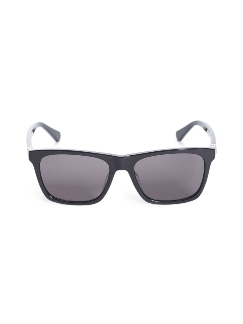 Guess Square Men's Sunglasses Black | 7430-KMJYO