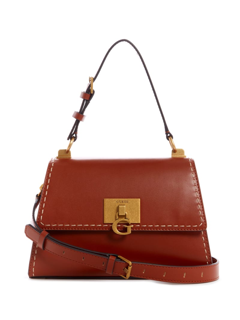 Guess Stephi-Handle Women's Shoulder Bags Burgundy | 1794-XVNWD