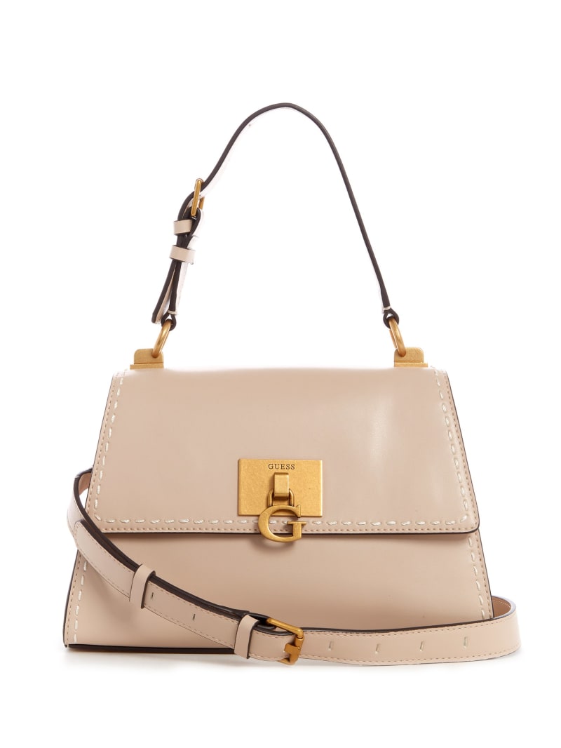 Guess Stephi-Handle Women's Shoulder Bags Brown | 7586-LJXVE