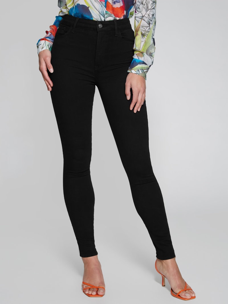 Guess Stiletto 97 Skinny Women's Pants Black | 3219-YHQOM