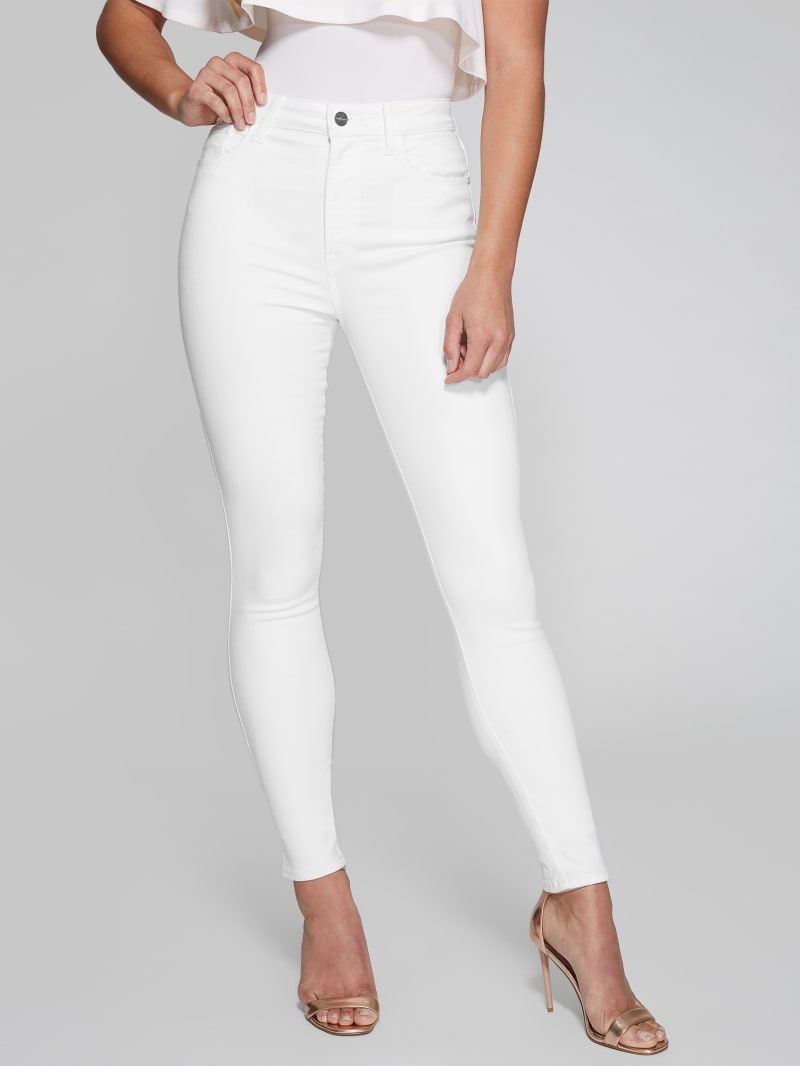 Guess Stiletto No. 97 Skinny Women's Pants White | 9452-AUWFM