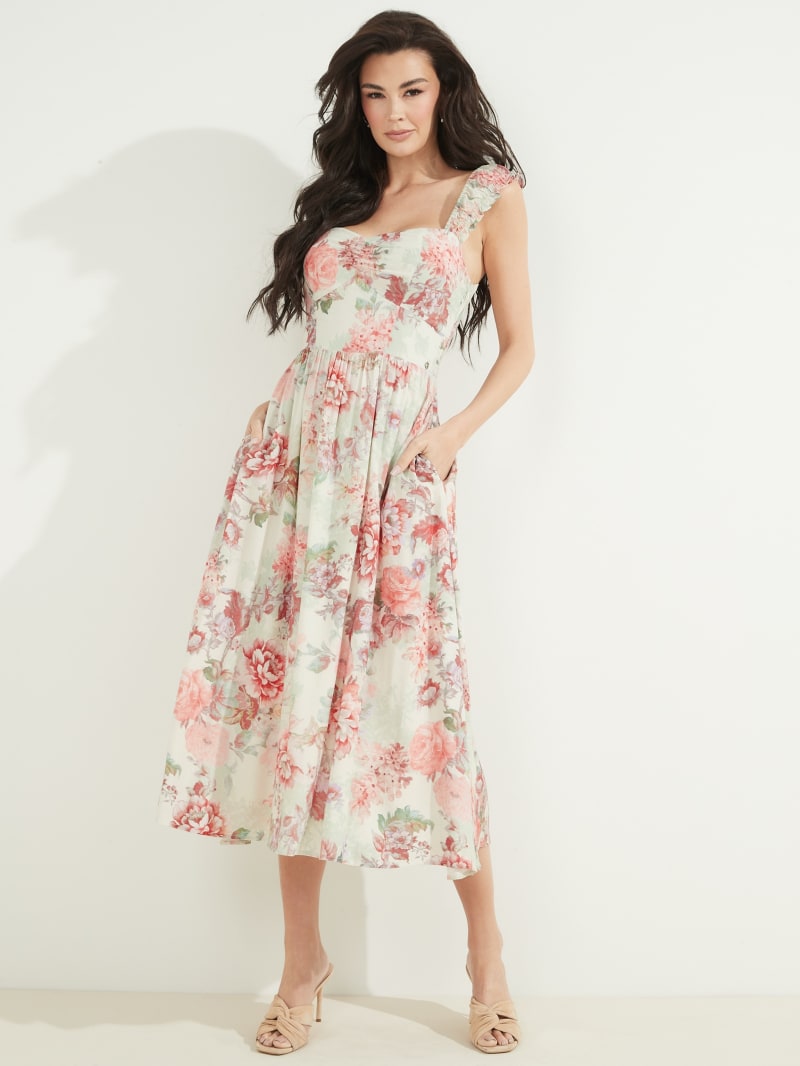 Guess Susanna Women's Dress Flower | 3091-JSOEY