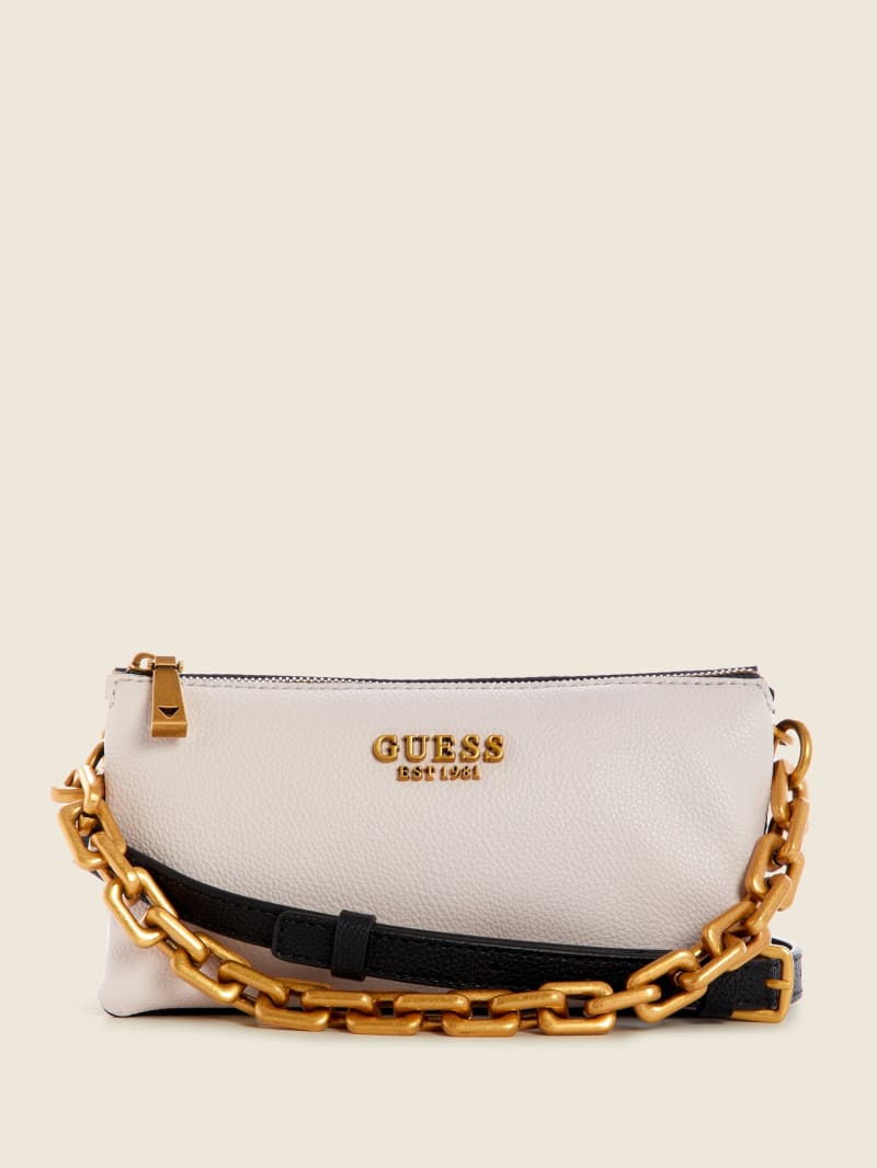 Guess Turin Triple Compartment Women's Crossbody Bags Cream White | 1458-RSEVF