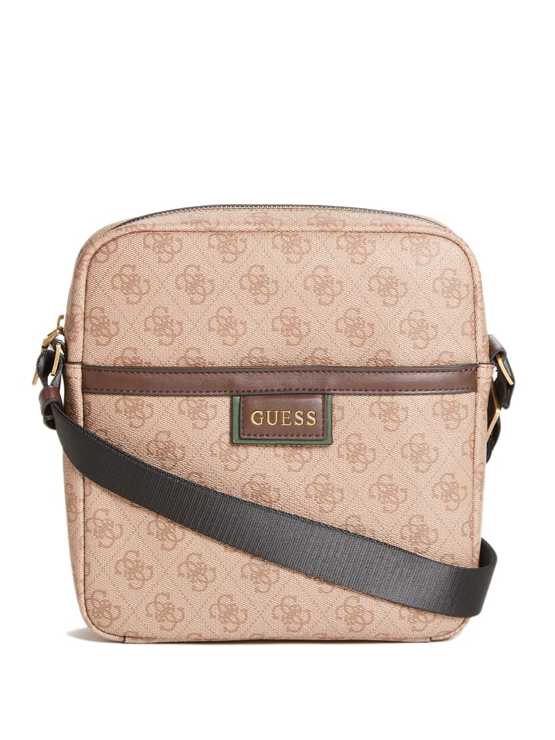 Guess Vezzola Flat Women's Crossbody Bags Brown | 5064-QZMFG