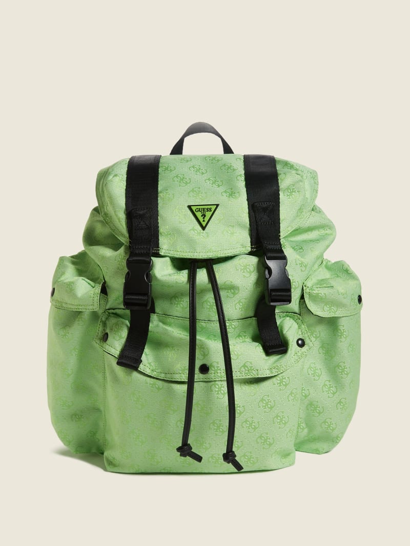 Guess Vezzola Nylon Men's Bags Green | 1835-RVNLH