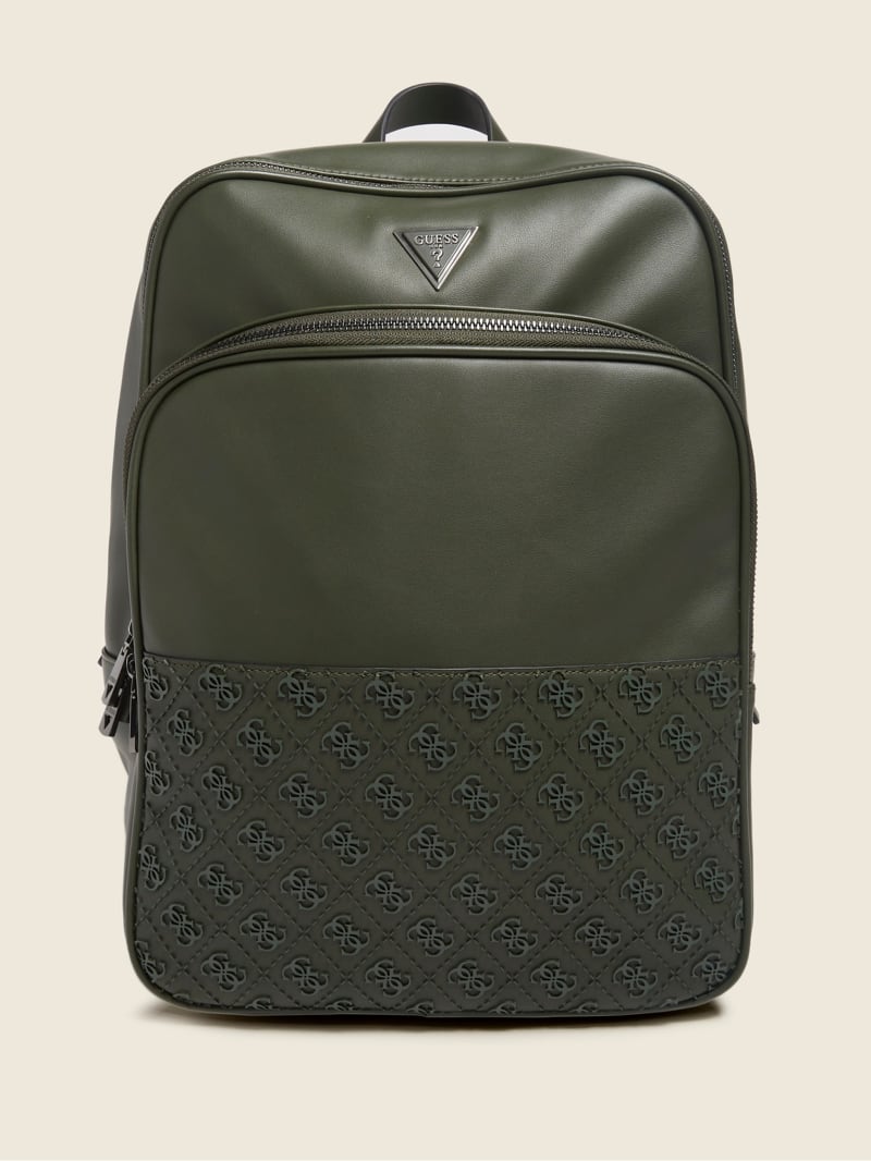 Guess Vezzola Special Squared Men's Bags Green | 3124-QRKFV