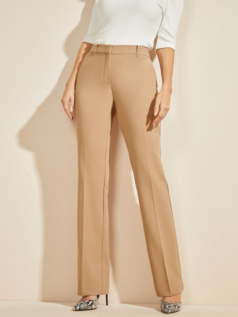 Guess Winnie Genesis Women's Pants Beige | 4521-OTCHE