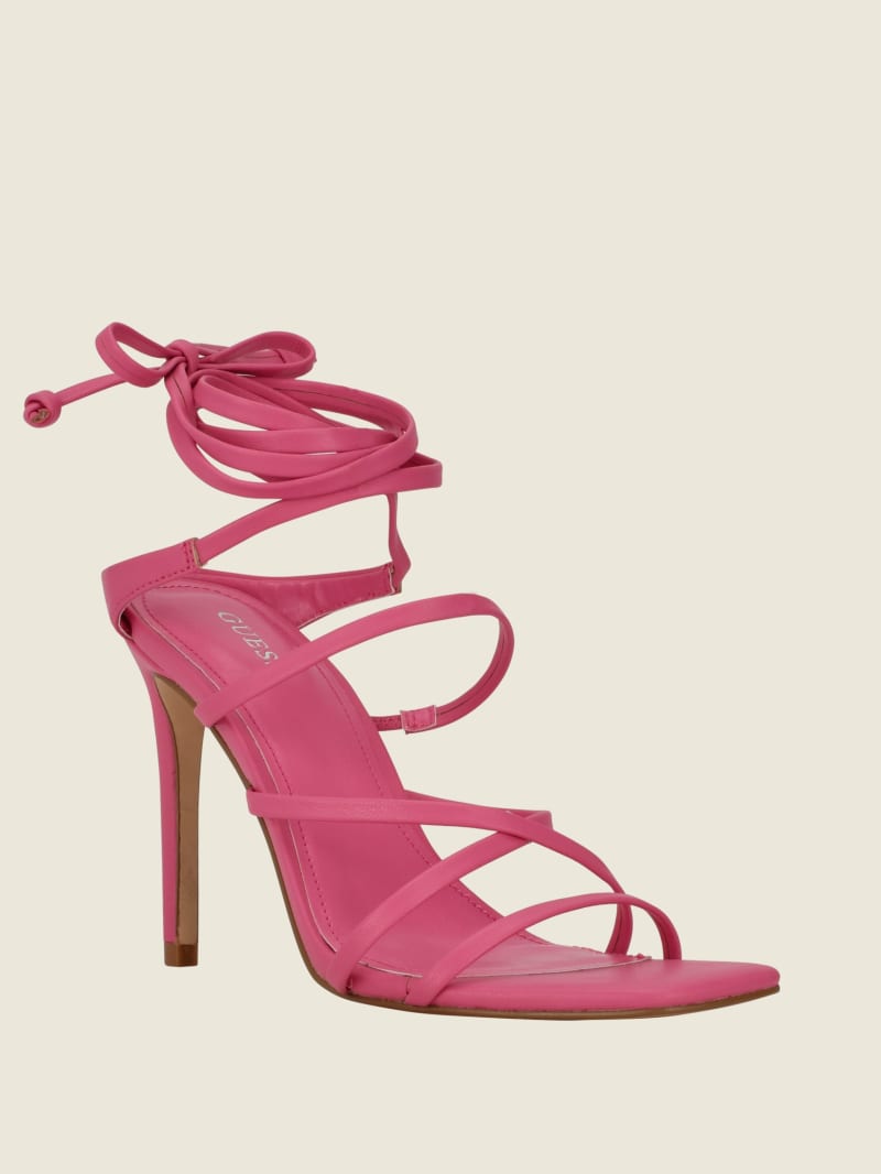 Guess Zabyie Women's Heels Pink | 4187-CHJKA