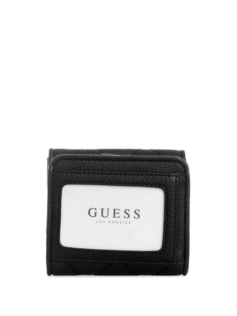 Guess Abey Card & Coin Purse Women's Wallets Black | 3045-ATMRQ