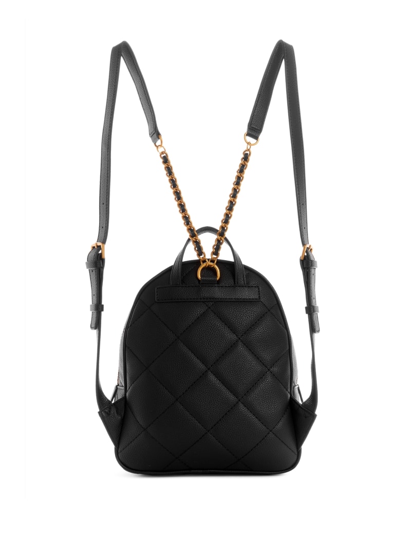 Guess Abey Quilted Women's Backpacks Black | 8956-VASCZ