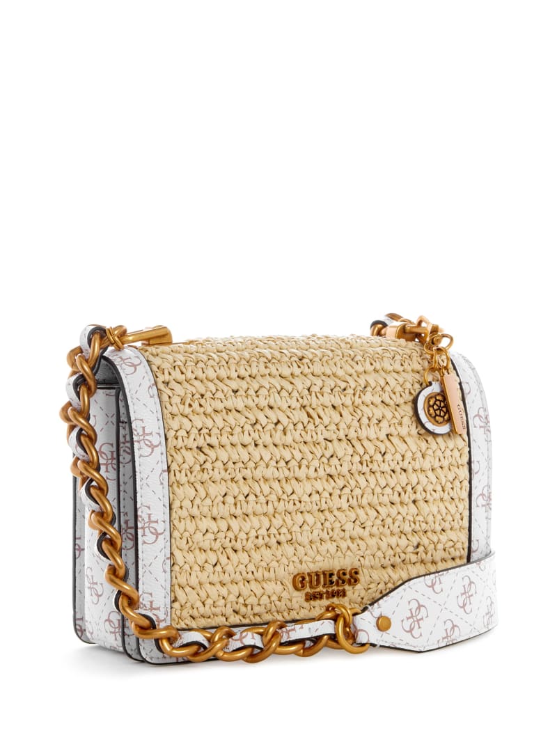 Guess Abey Women's Crossbody Bags Beige | 8271-UJFHW