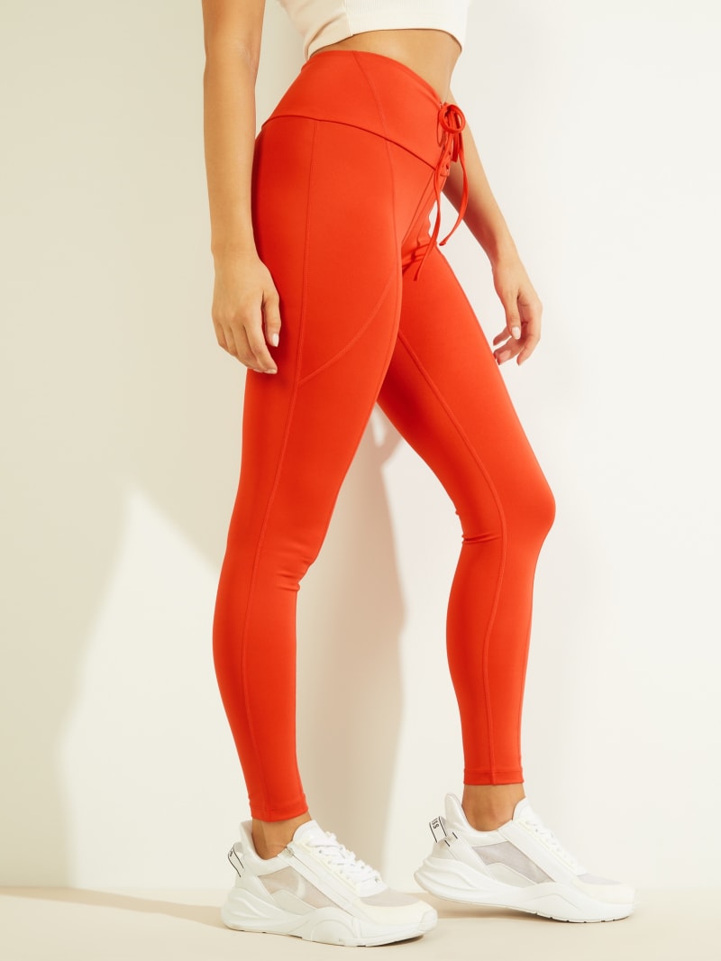 Guess Agatha Leggings Women's Pants Red | 2736-KTNRE