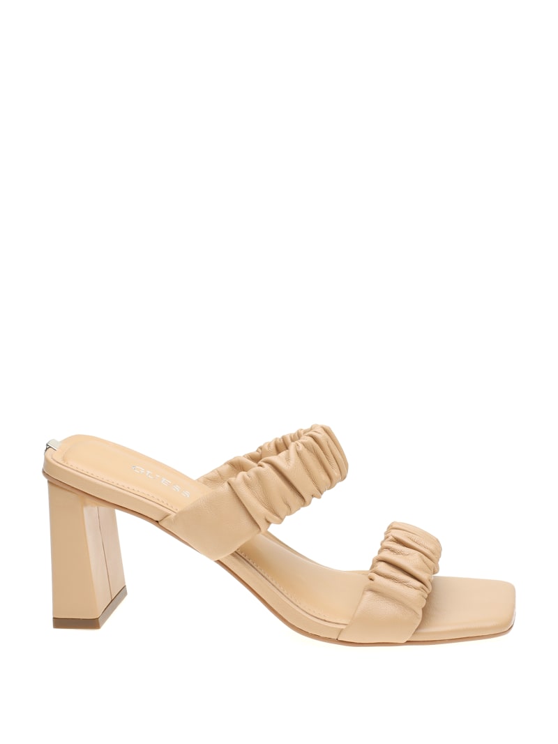 Guess Aindrea Women's Heels Light Beige | 6197-GUSNQ