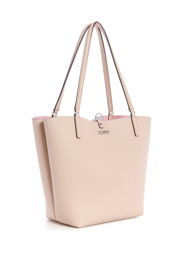 Guess Alby Toggle Women's Tote Bags Pink | 1608-PVXJC