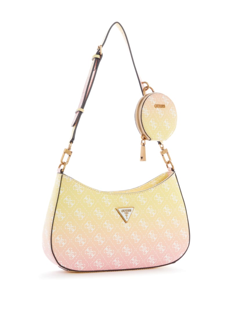 Guess Alexie Ombre Logo Women's Shoulder Bags Yellow | 6123-JWGXI