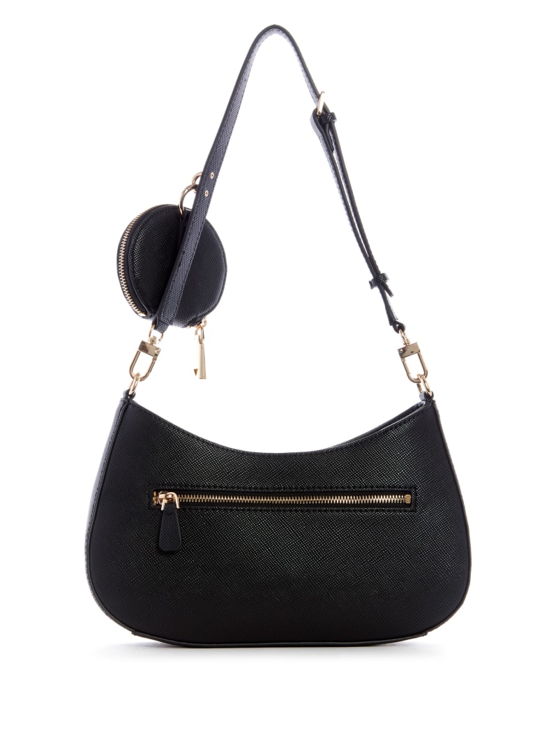 Guess Alexie Women's Shoulder Bags Black | 3648-ERCHS