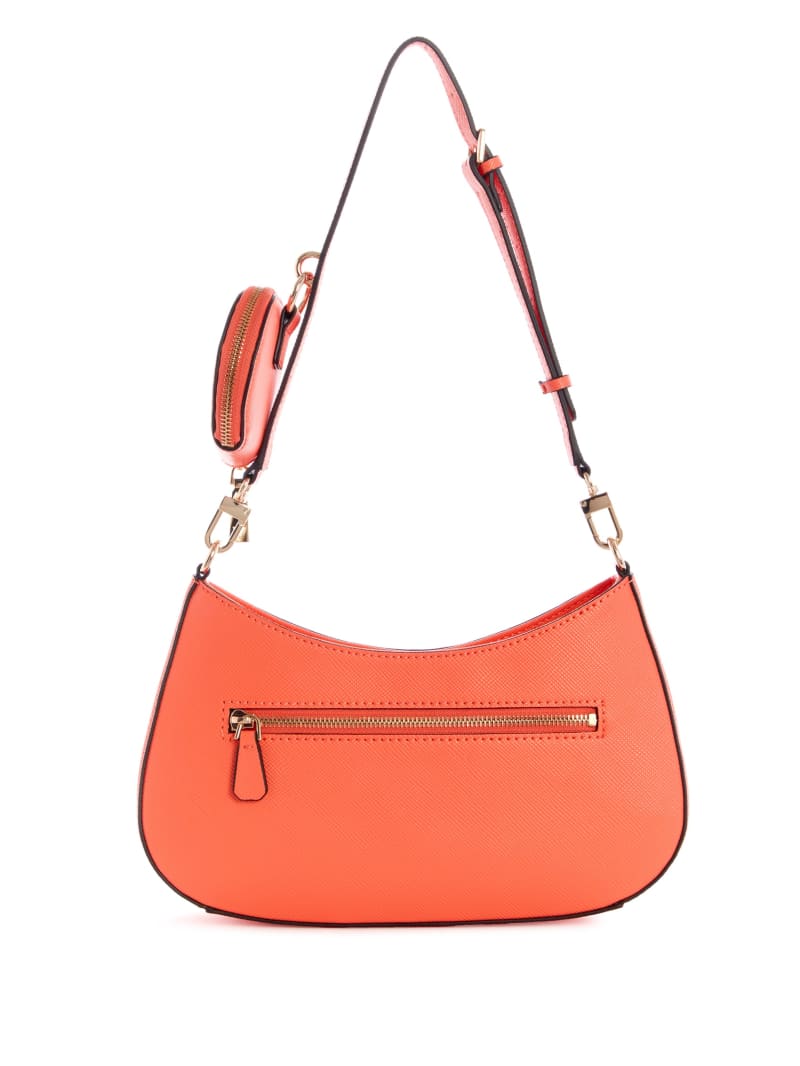 Guess Alexie Women's Shoulder Bags Orange | 4192-QHLTY