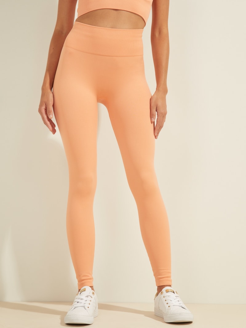 Guess Alma Seamless Leggings Women\'s Pants Orange | 6597-HOPFW