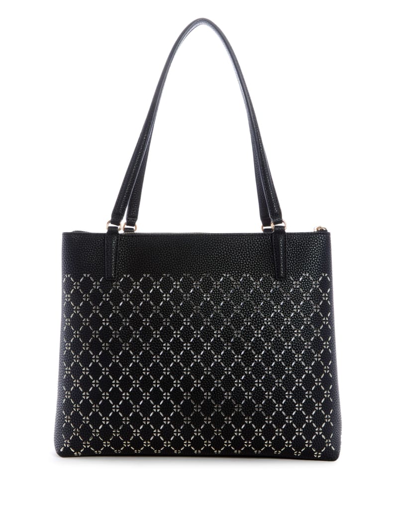 Guess Amara Society Women's Tote Bags Black | 7540-GEWCD