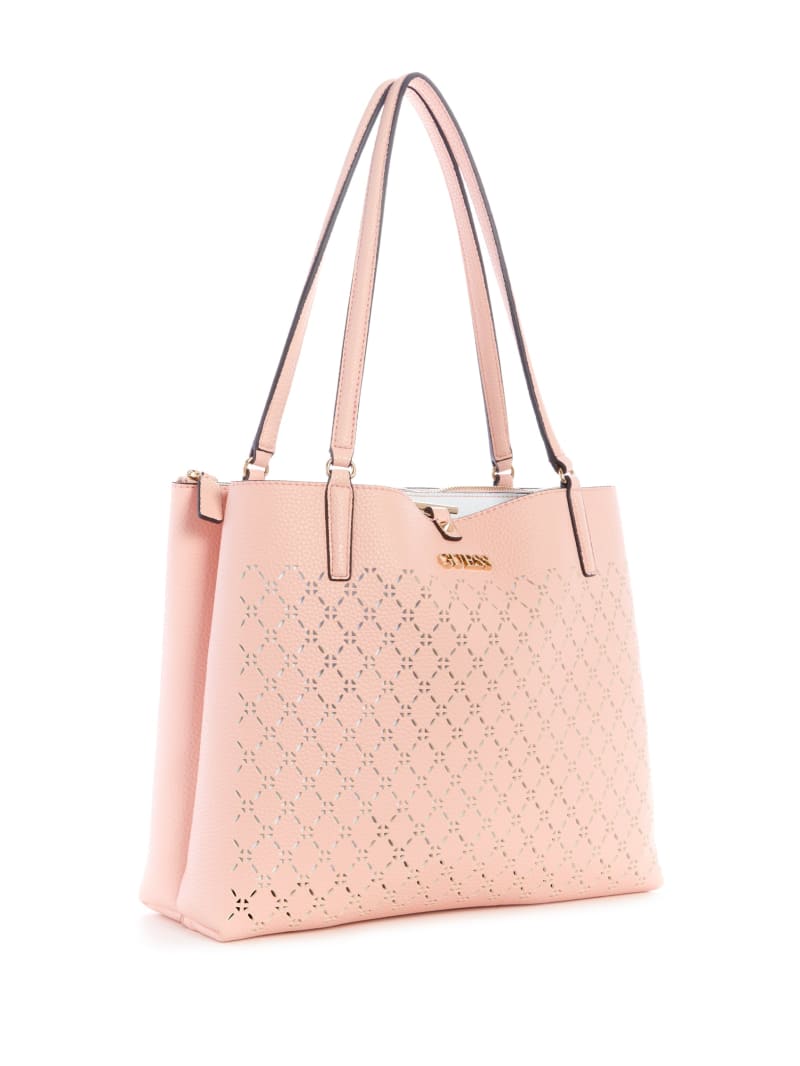 Guess Amara Society Women's Tote Bags Coral | 4965-GBRHN