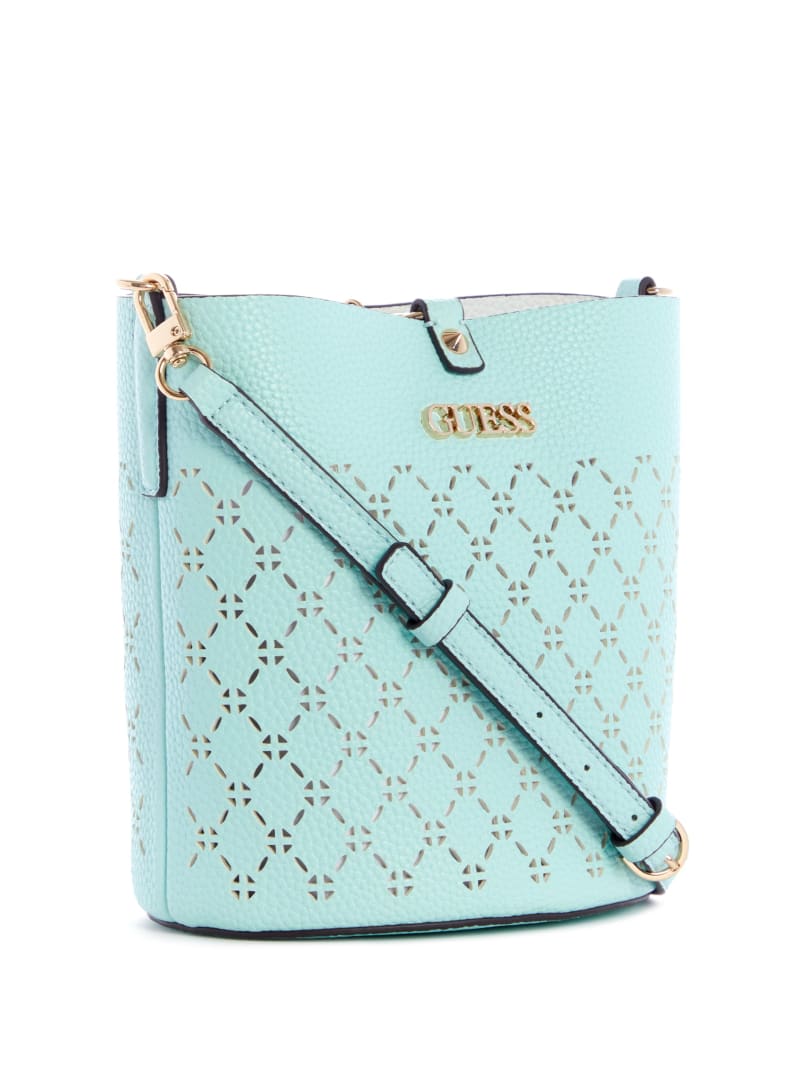 Guess Amara Women's Tote Bags Turquoise | 8370-BDFTV