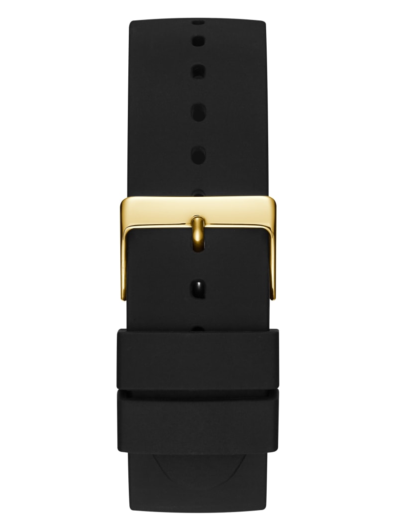 Guess And Gold-Tone Analog Men's Watches Black | 8205-DHNBI