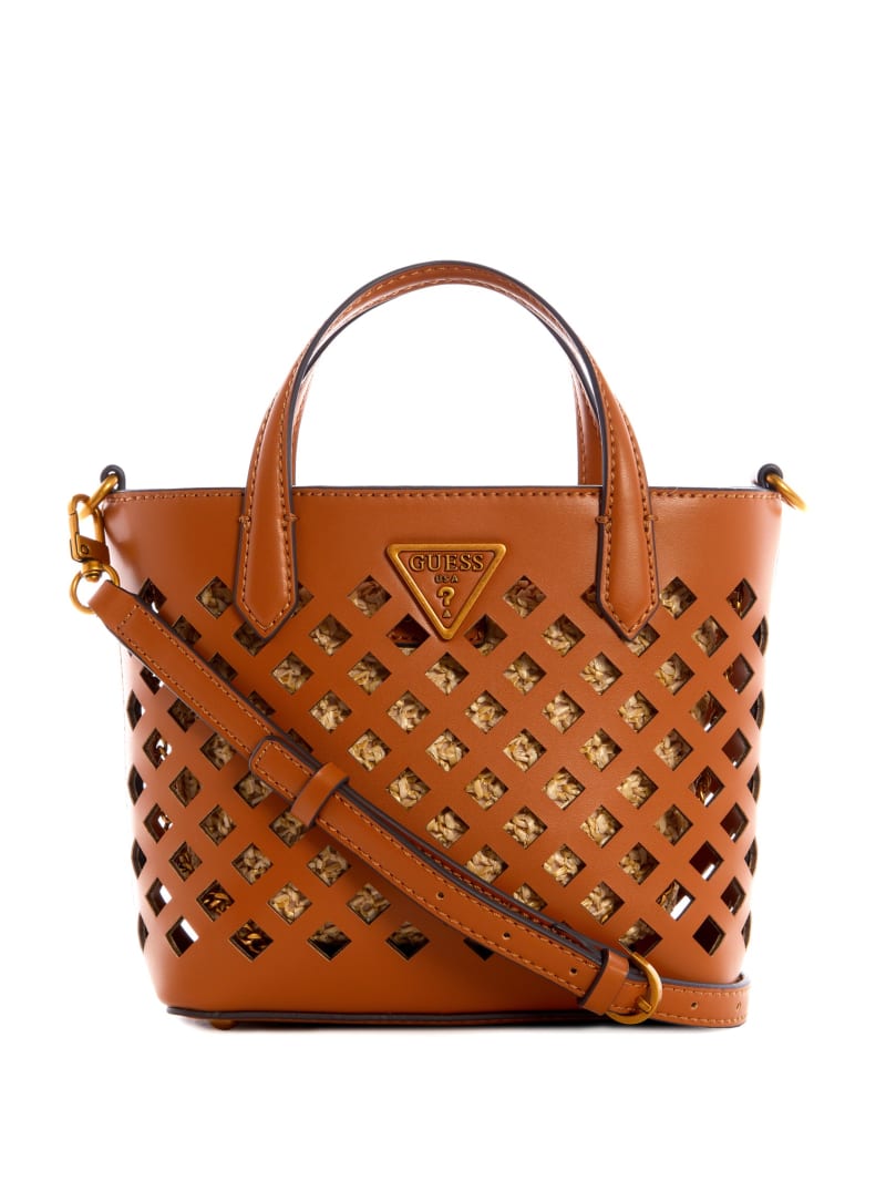 Guess Aqua Women's Mini Bag Brown | 0643-HMGNP