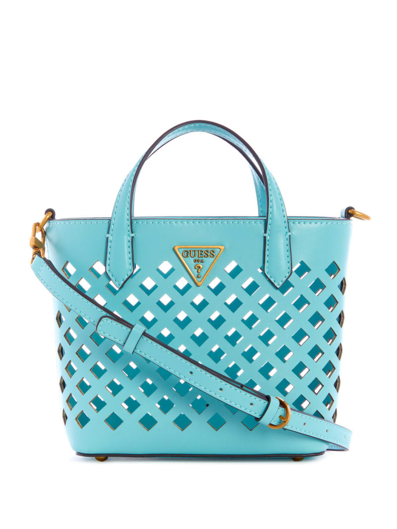 Guess Aqua Women's Mini Bag Turquoise | 4752-SJCXM