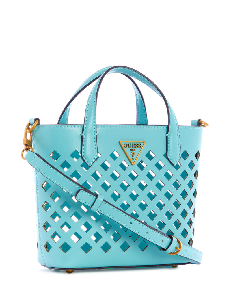 Guess Aqua Women's Mini Bag Turquoise | 4752-SJCXM