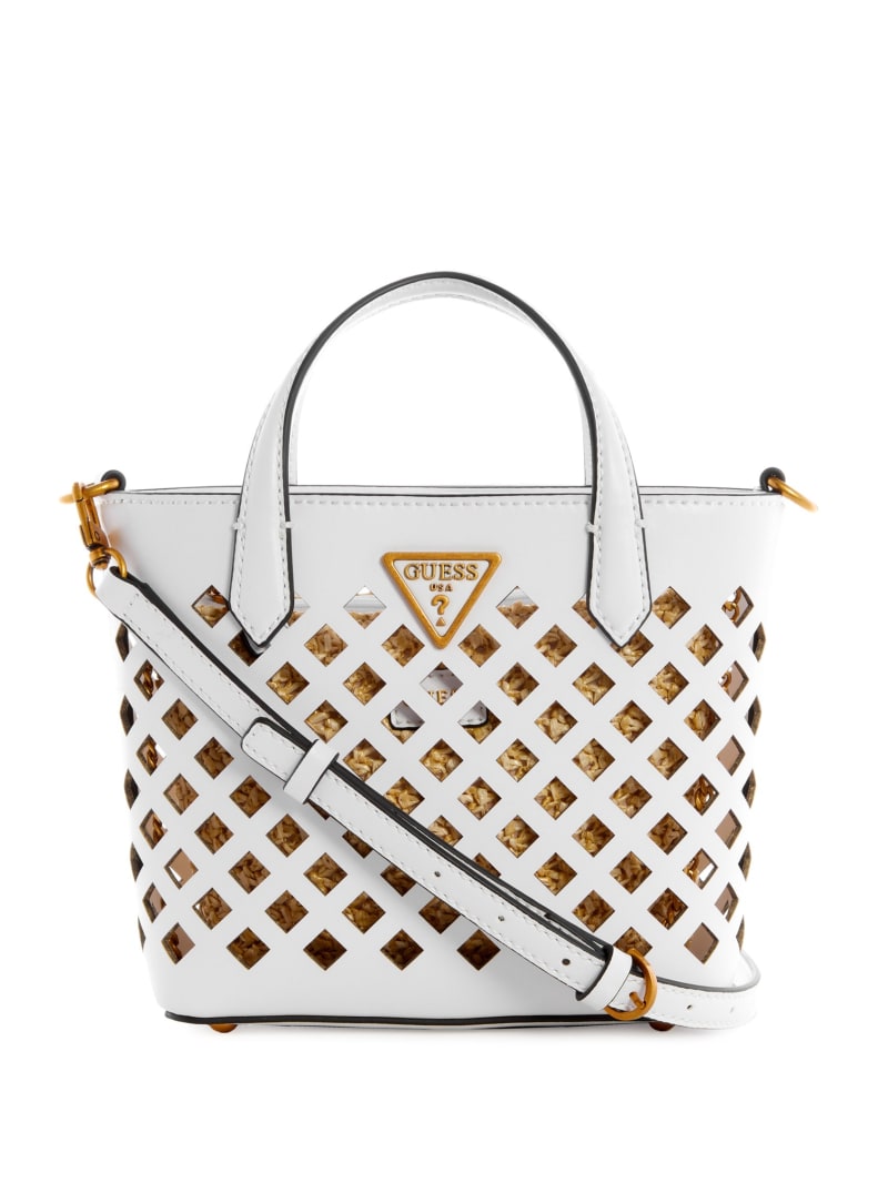 Guess Aqua Women's Mini Bag White | 4039-ETFAQ