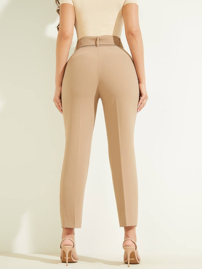 Guess Atlas Women's Pants Brown | 0143-ARJDN