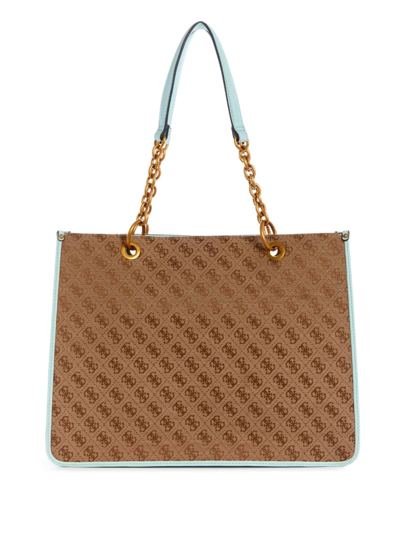 Guess Aviana Women's Tote Bags Brown | 9567-TCIJQ