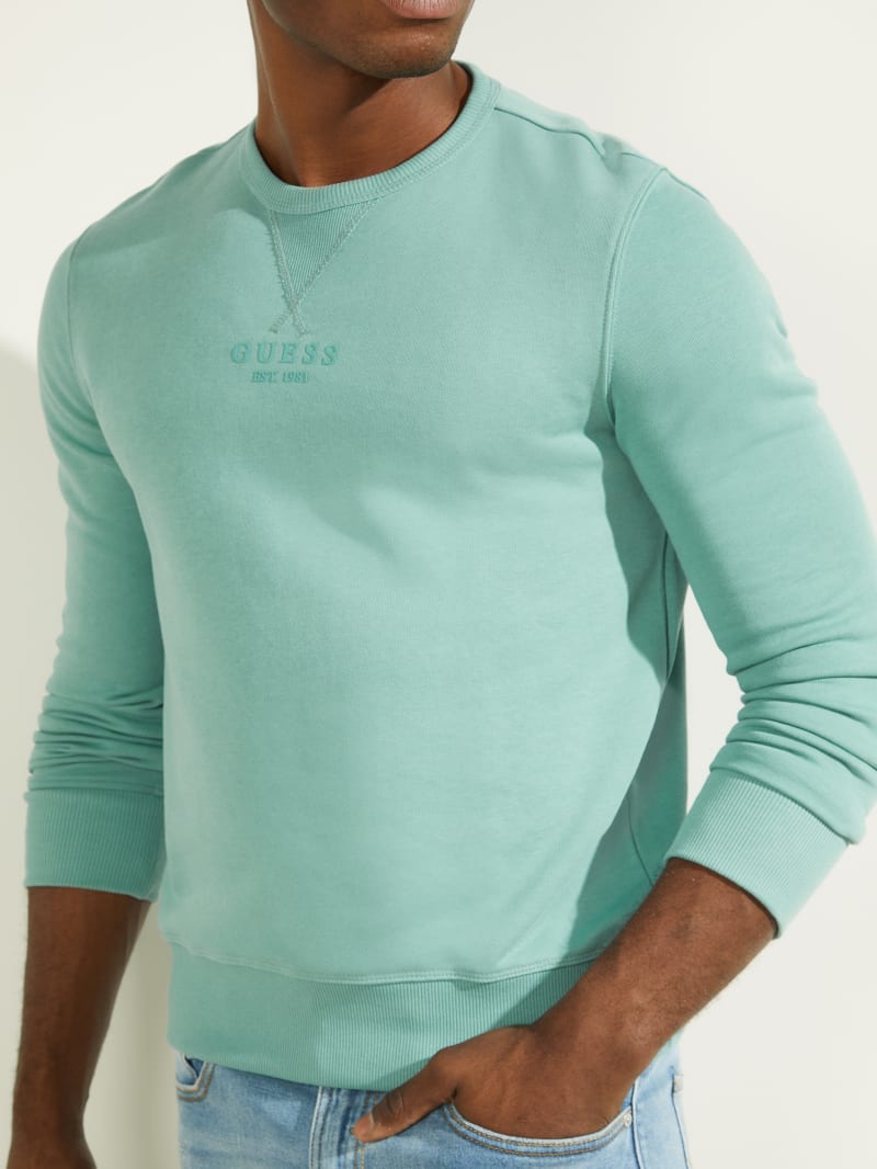 Guess Braulio Fleece Men's Shirts Green | 4657-DWOQG