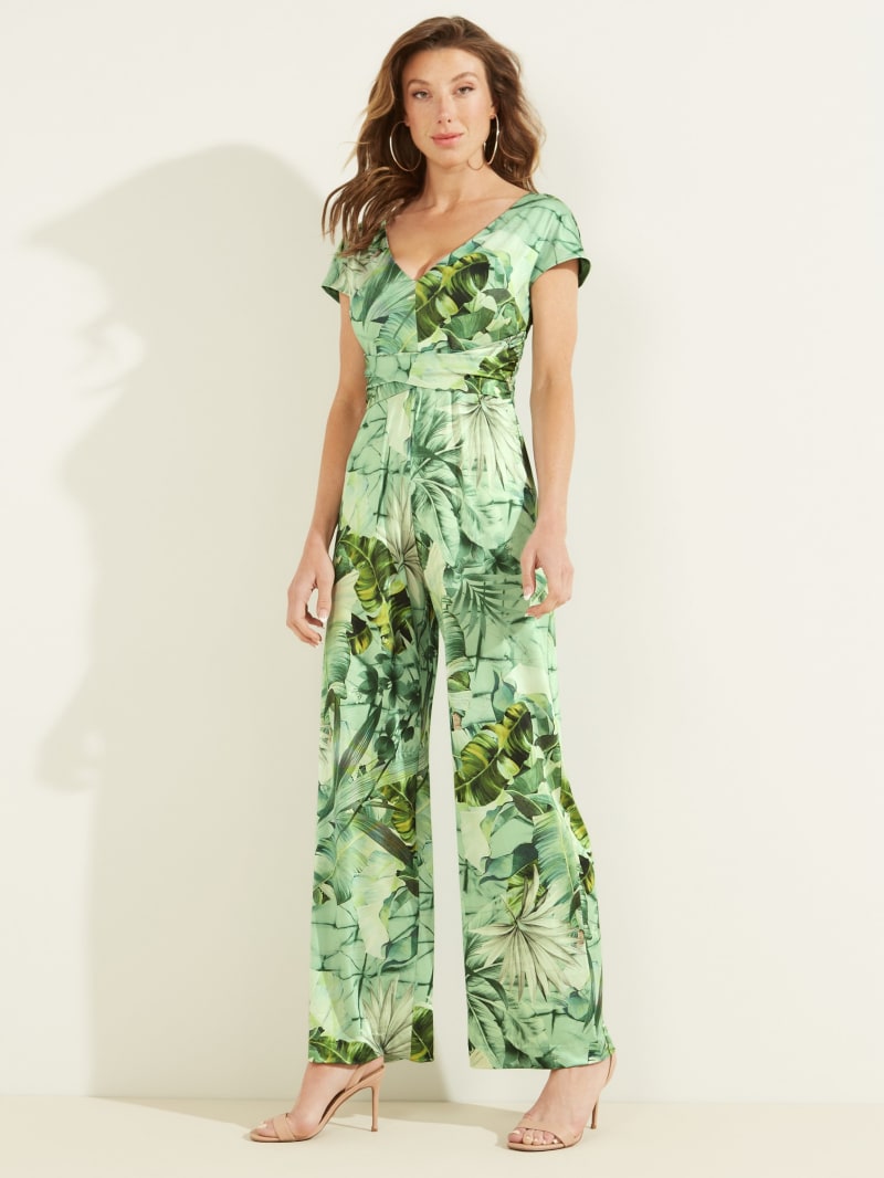 Guess Candice Jumpsuit Women's Dress Green | 4185-AVWPJ