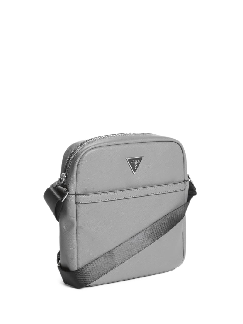 Guess Certosa Flat Men's Bags Grey | 0546-DZSWT