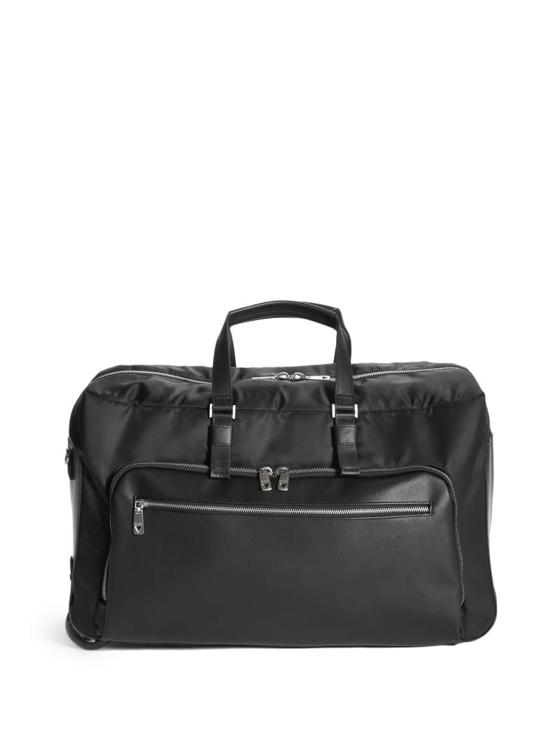 Guess Certosa Smart Weekender Men's Bags Black | 1648-ZLGBS