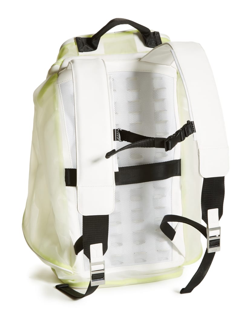 Guess Certosa Utility Women's Backpacks White | 2490-FKBZA