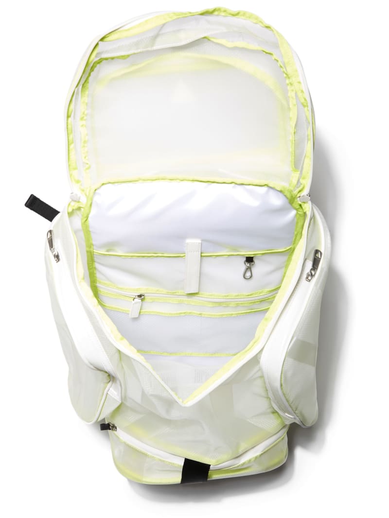 Guess Certosa Utility Women's Backpacks White | 2490-FKBZA