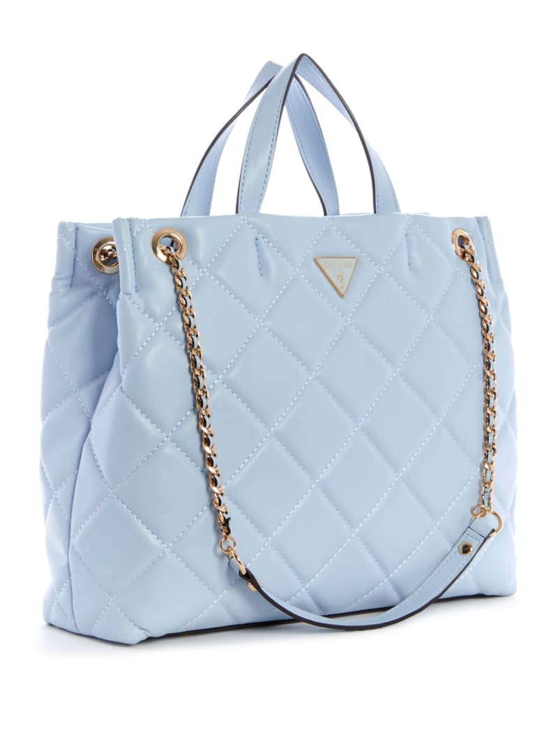 Guess Cessily Girlfriend Women's Tote Bags Blue | 0768-KVTGP