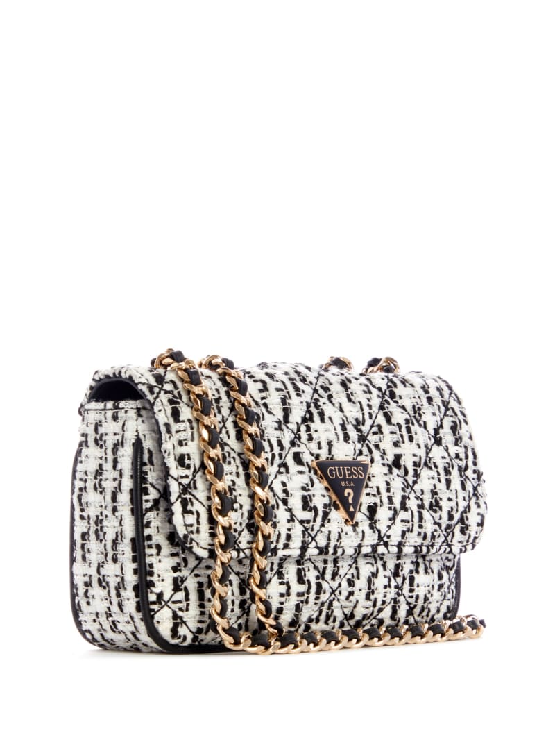 Guess Cessily Tweed Micro Women's Mini Bag Multicolor | 4068-SODZI