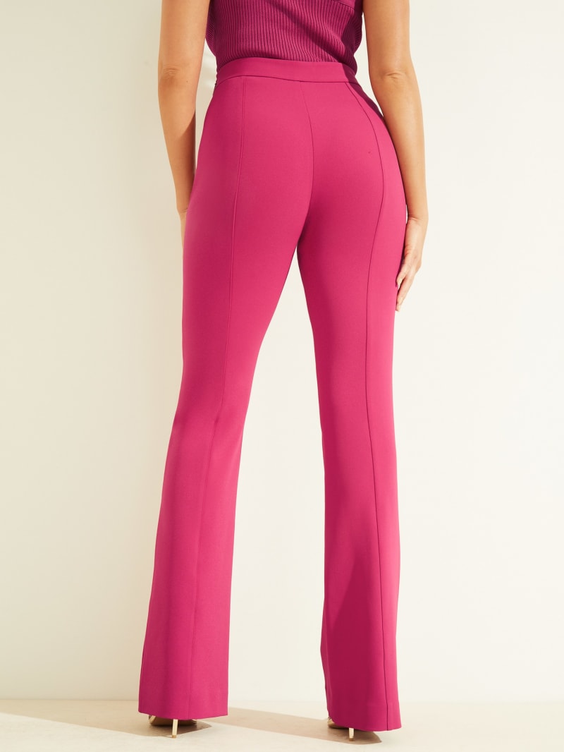 Guess Chloe Women's Pants Fuchsia | 1926-WEQDP