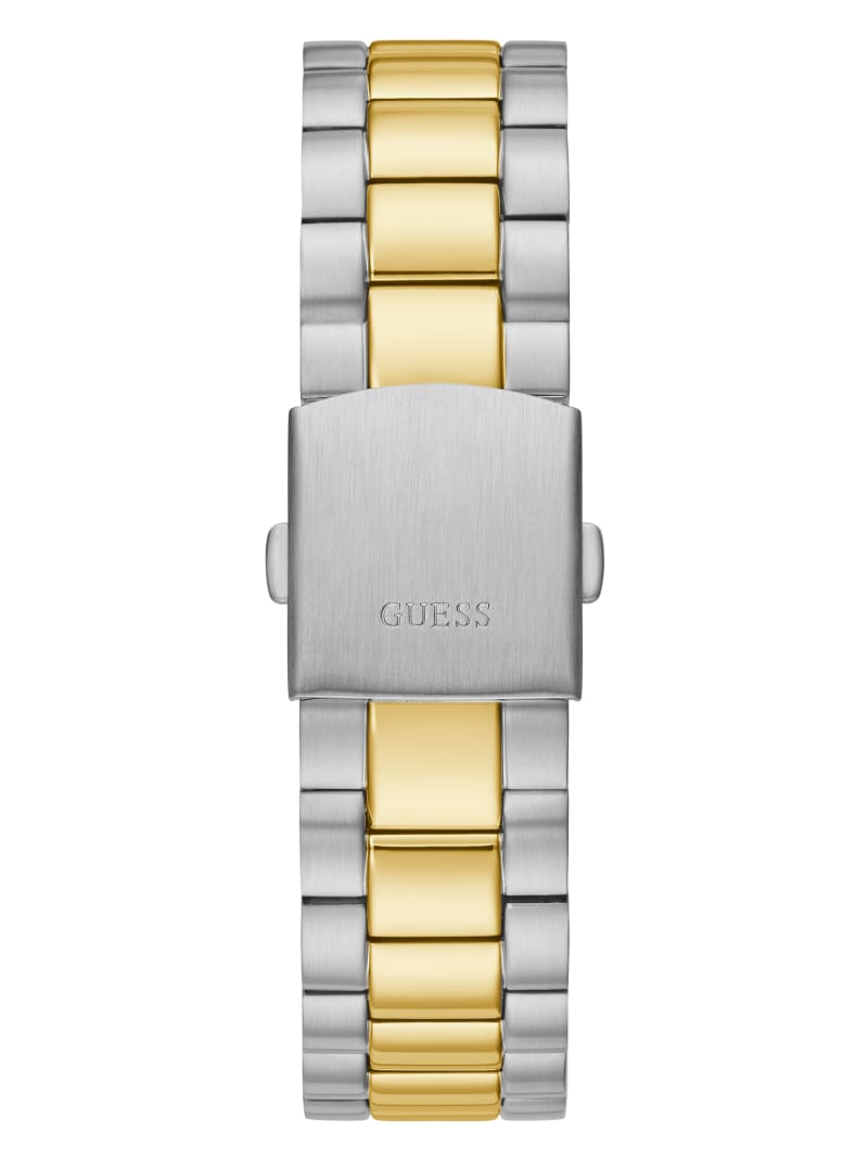 Guess Connoisseur Two-Tone Analog Men's Watches Multicolor | 3486-QFYXK