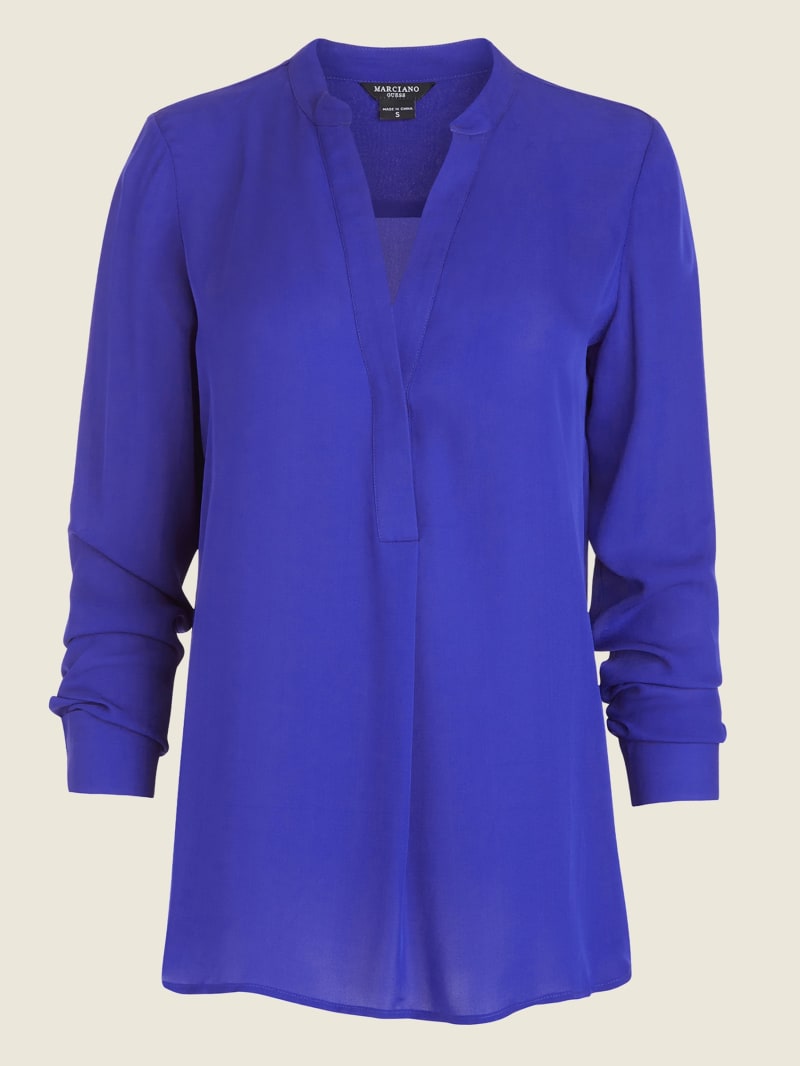 Guess Cynthia Women's Tops Blue | 3750-FTABI