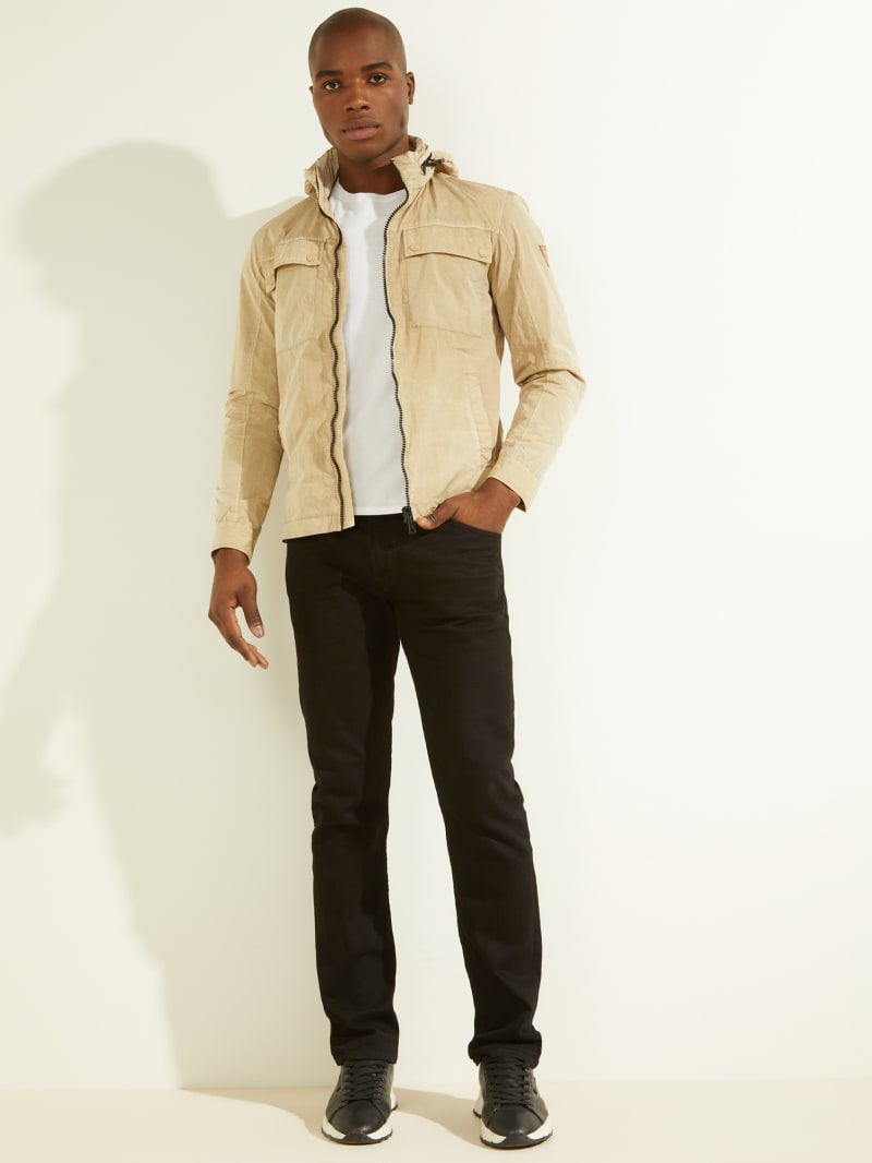 Guess Daily Cargo Men's Jackets Brown | 6730-FLTKD