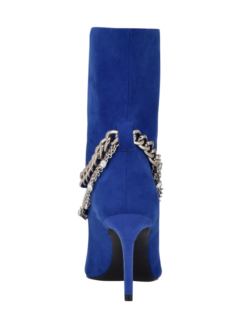 Guess Dasilda Chain Women's Boots Blue | 5190-LUVZF