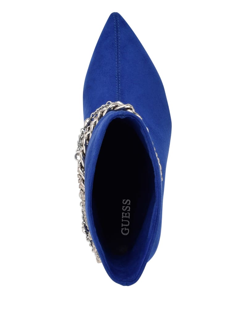 Guess Dasilda Chain Women's Boots Blue | 5190-LUVZF