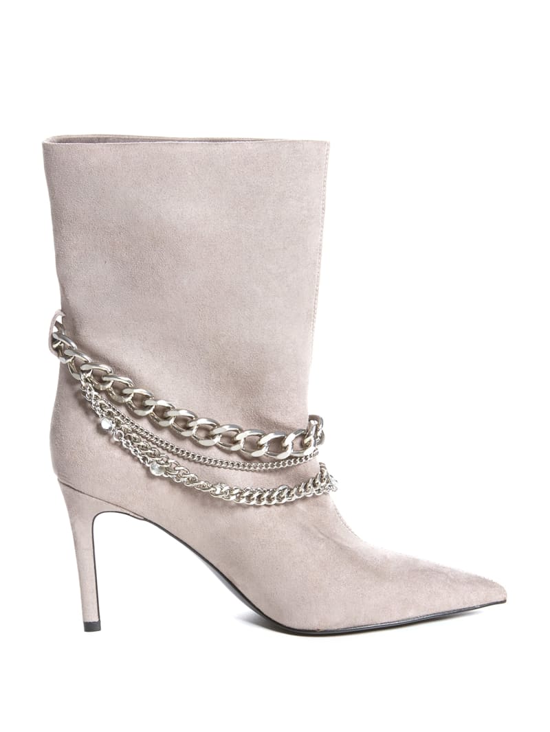 Guess Dasilde Chain Women's Boots Pink | 6045-MYAIK