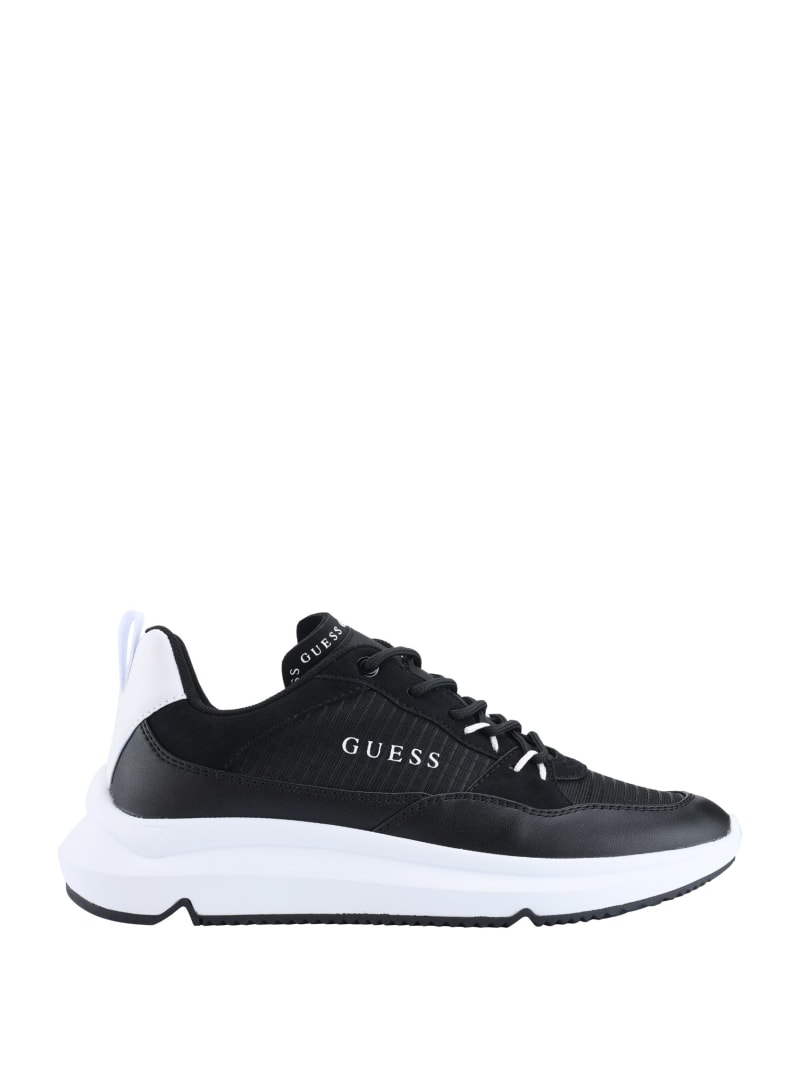 Guess Degrom Logo Women's Sneakers Black | 1578-IZKRJ