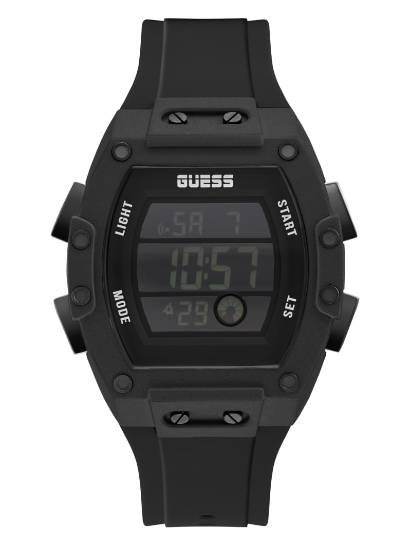 Guess Digital Men\'s Watches Black | 3476-KABPY